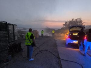 Incendio Eboli