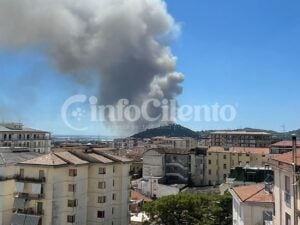 Incendio Eboli