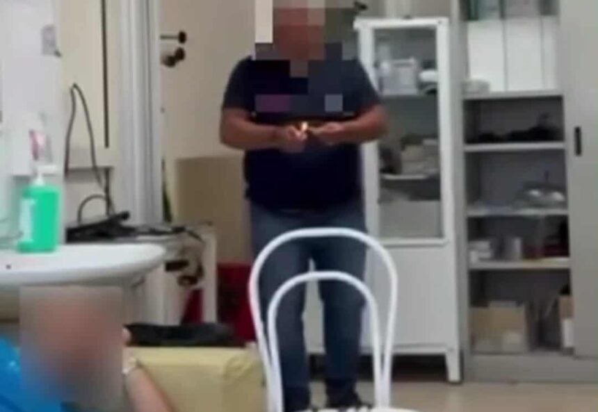 118 Palinuro, esploso petardo