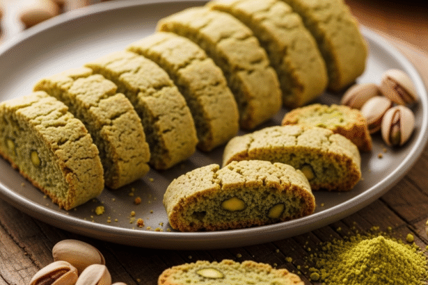 Biscotti al pistacchio