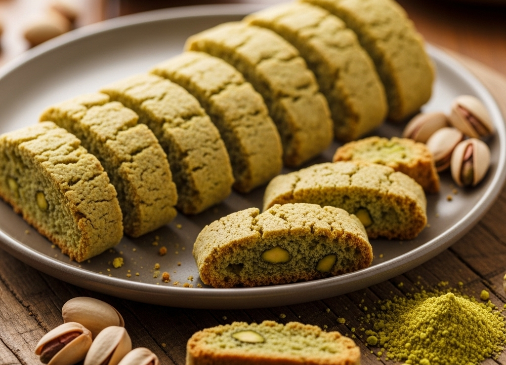 Biscotti al pistacchio