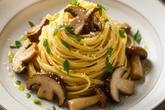 Tagliatelle funghi porcini