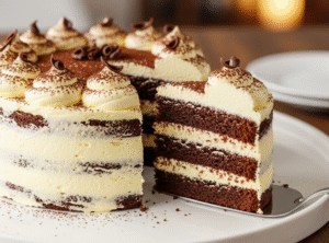 Torta mascarpone e cioccolato