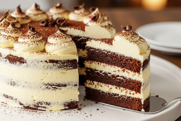 Torta mascarpone e cioccolato