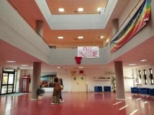 Agropoli, Liceo Gatto Free Palestine