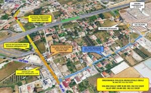 Eboli, mappa città