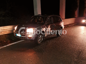 Incidente sulla Mingardina: due i veicoli coinvolti