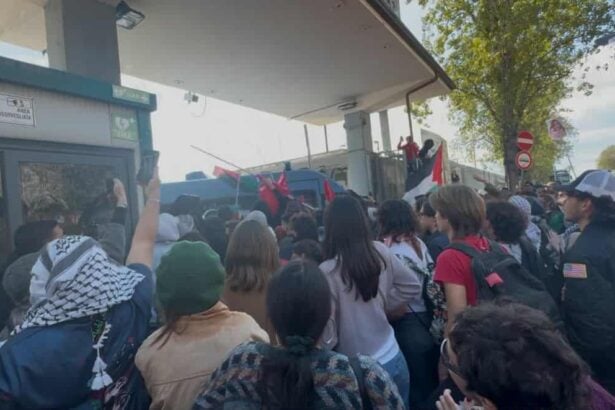 Salerno, corteo Gaza