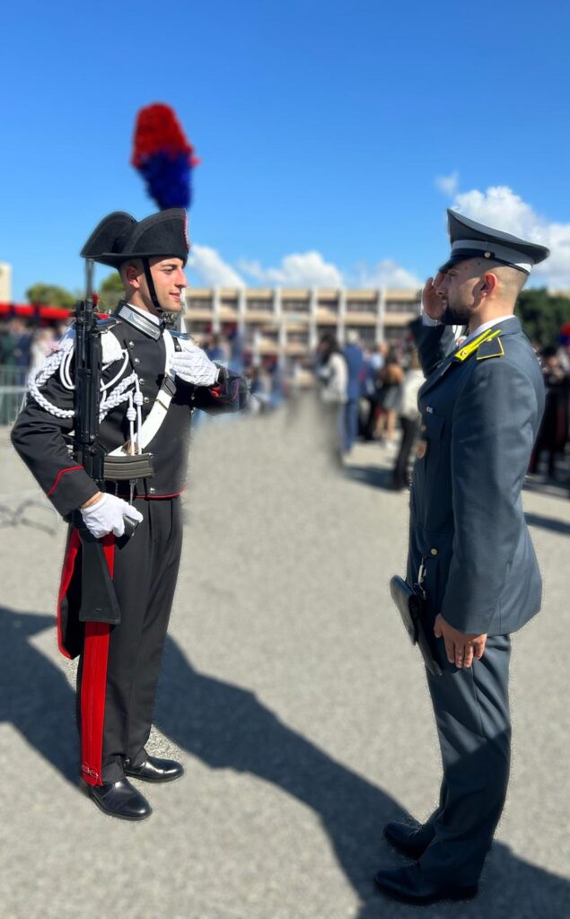 Danilo Larocca, giuramento Carabinieri