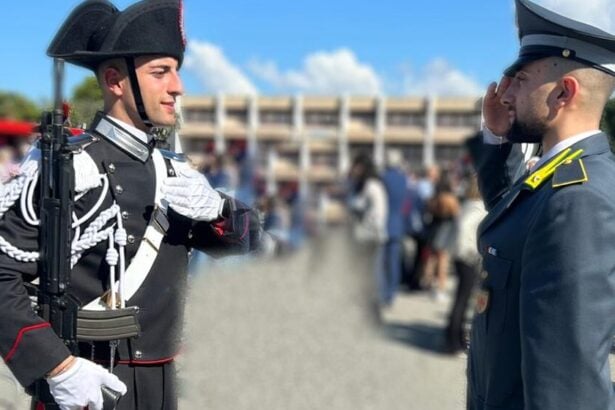Danilo Larocca, giuramento Carabinieri