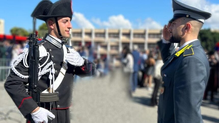 Danilo Larocca, giuramento Carabinieri