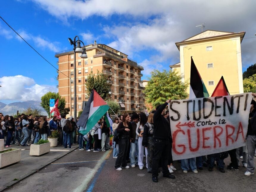 Corteo studenti Sala Consilina
