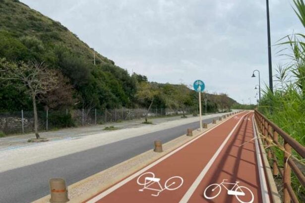 Ascea, pista ciclabile