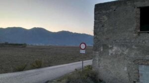 Atena Lucana, rettilineo