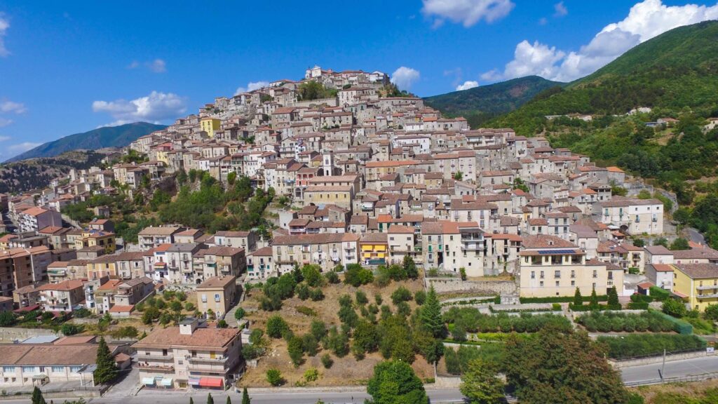 Padula, panorama