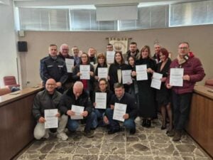 Sala Consilina, attestati volontari