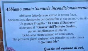 Polla, manifesto Samuele