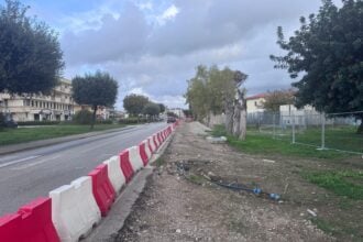 Capaccio, viale della Repubblica