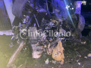 Perde il controllo dell’auto, sbatte contro un cancello e si cappotta. È successo ad Atena Lucana