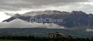 Neve sul Monte Cervati