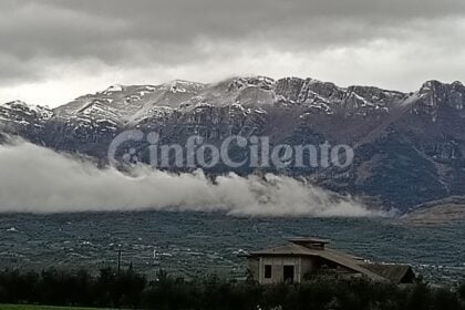 Neve sul Monte Cervati