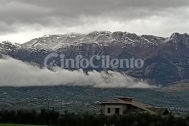 Neve sul Monte Cervati