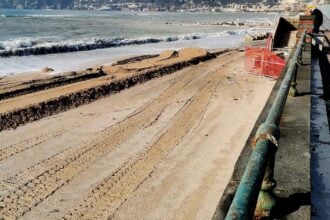 Lavori lungomare Salerno