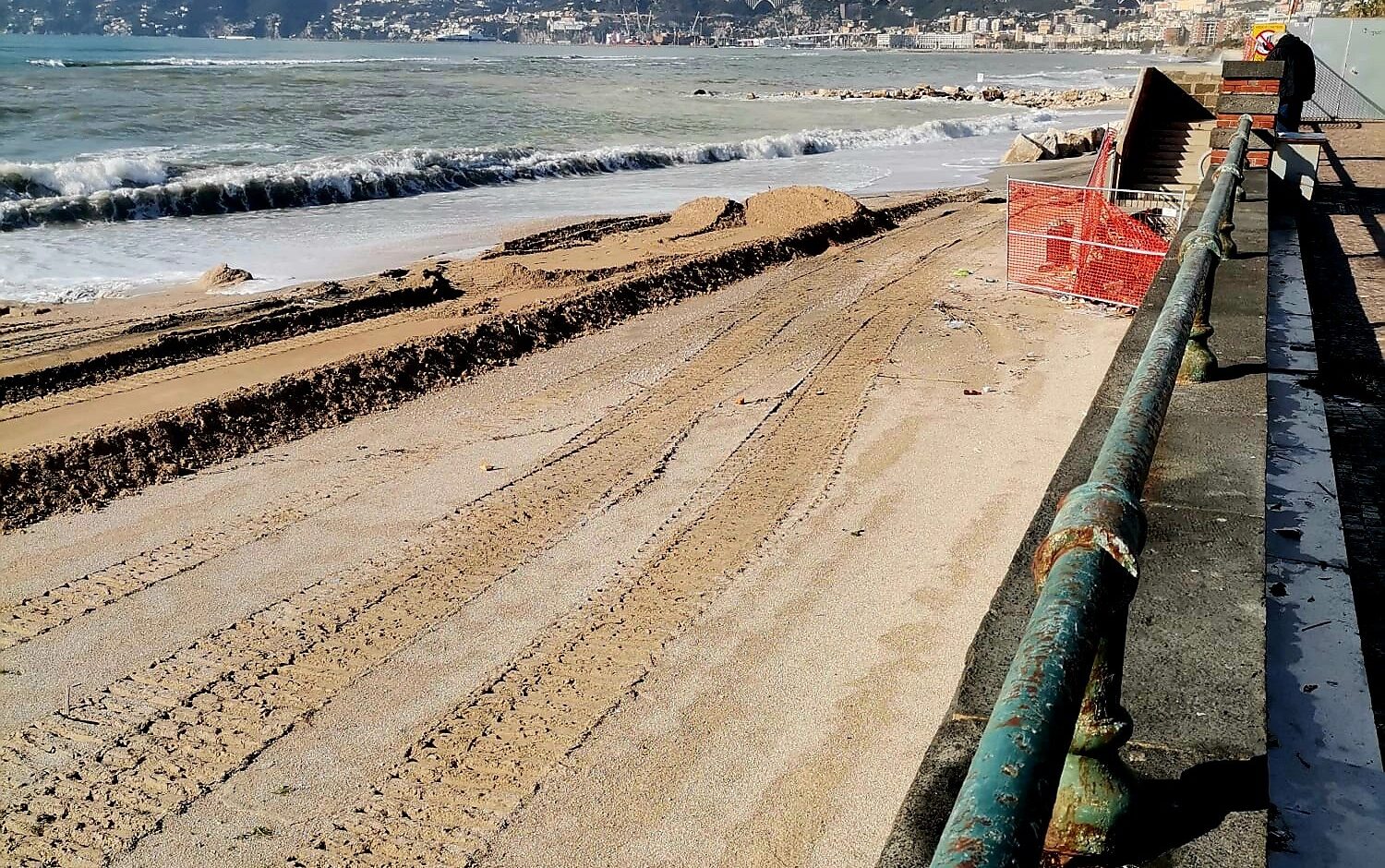 Lavori lungomare Salerno