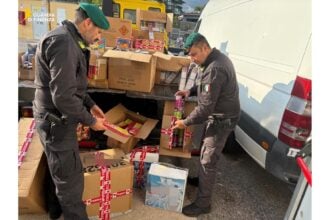 Sequestro fuochi d'artificio