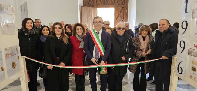 Montesano, inaugurazione mostra