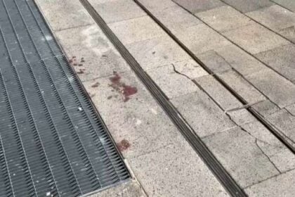 Salerno, sangue marciapiede