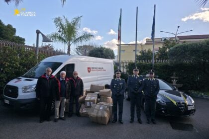 Donazione Guardia di Finanza Salerno