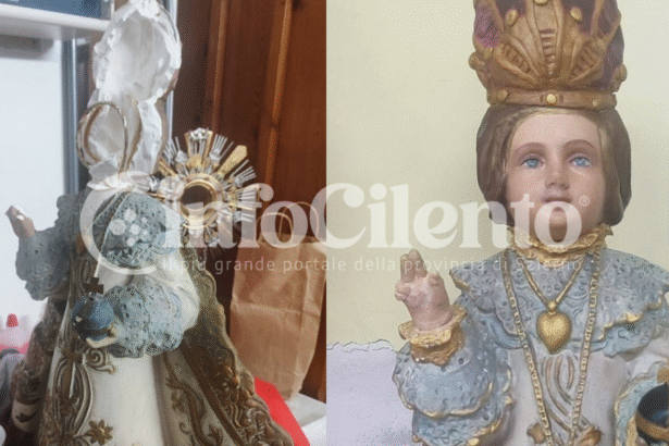 Agropoli, bambinello chiesa San Valeriano