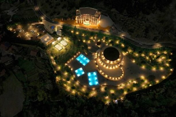 Montesano sulla Marcellana, progetto Terme