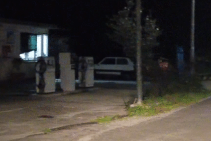 Pisciotta, stazione carburante