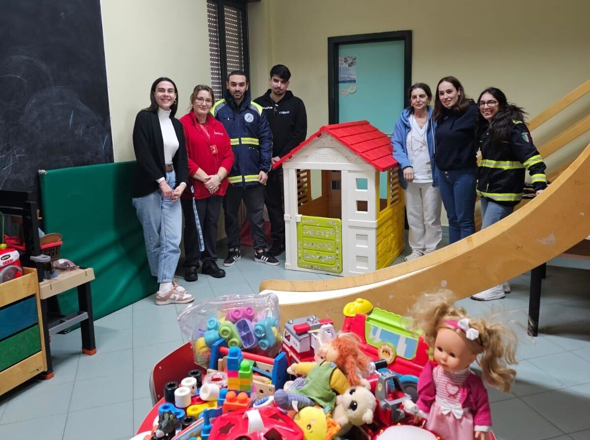 Vallo, reparto pediatria giocattoli