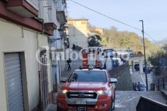 Incendio Castel San Lorenzo