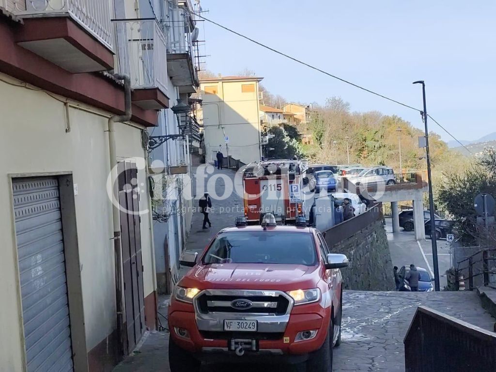 Incendio Castel San Lorenzo