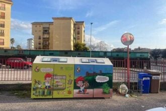 Battipaglia, cassonetti