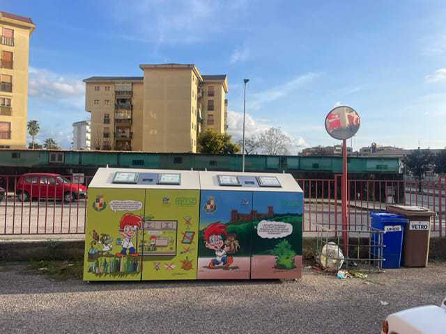 Battipaglia, cassonetti