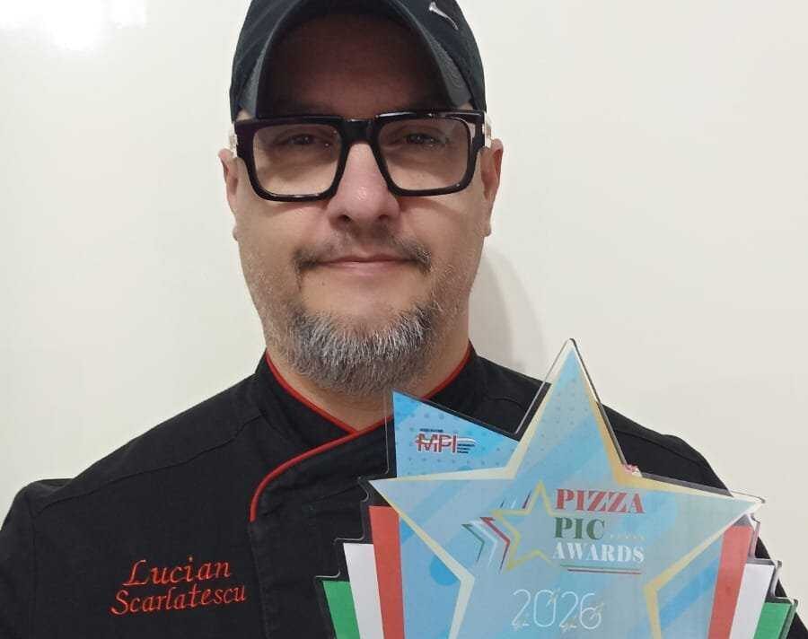 Lucian, pizzaiolo Atena Lucana