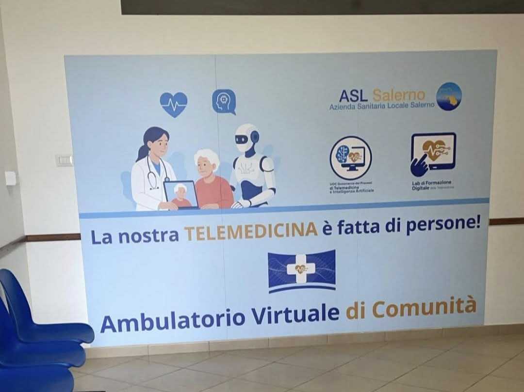 Montano Antilia, ambulatorio virtuale comunità