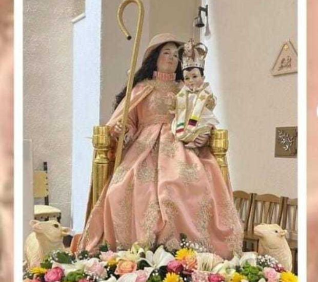 Statua buona pastora