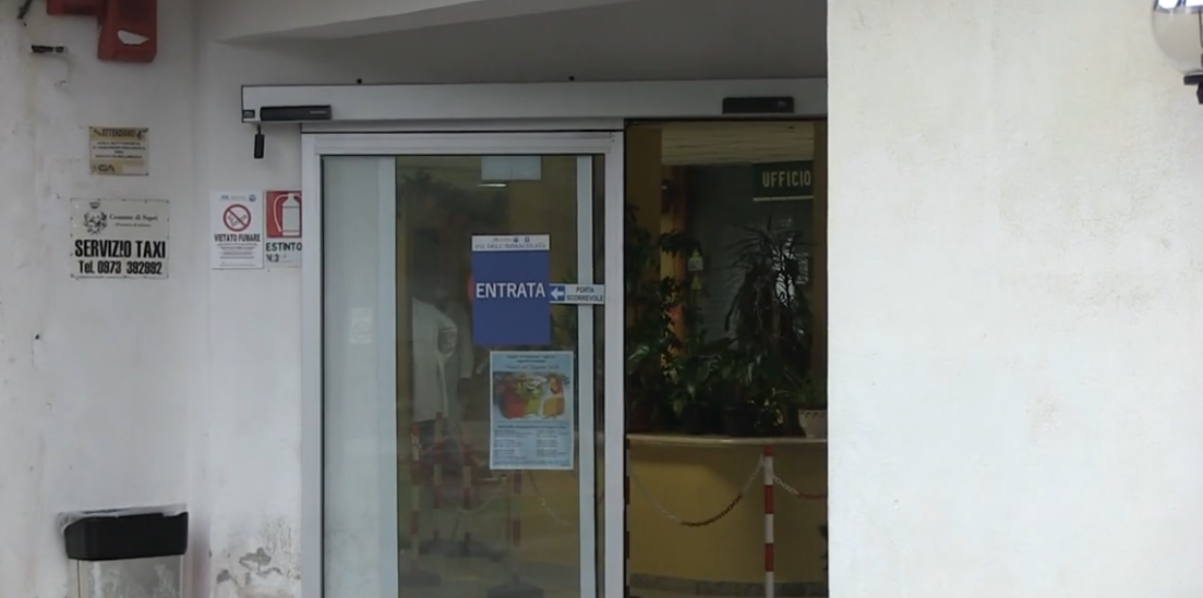 Sapri, punto ristoro ospedale