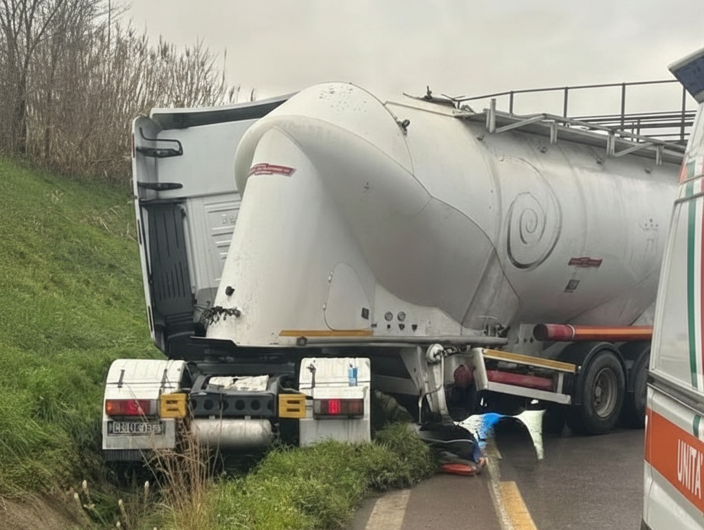 incidente raccordo Salerno - Avellino