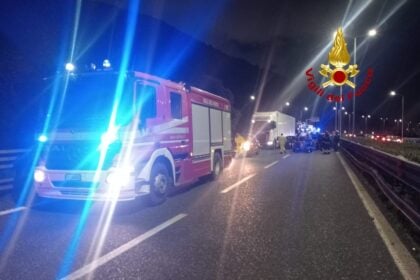 Tangenziale Salerno incidente