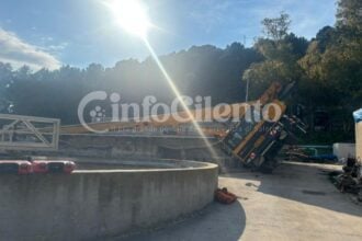 Castellabate incidente gru