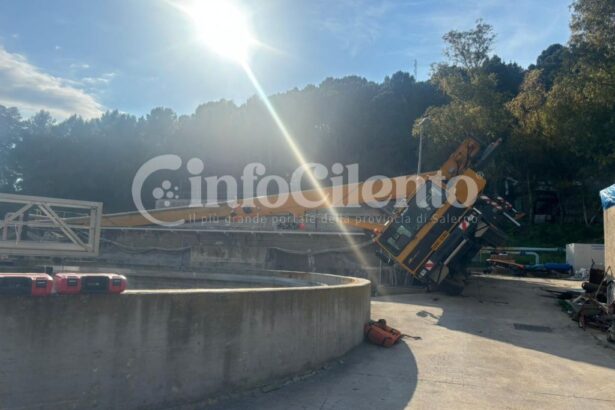 Castellabate incidente gru