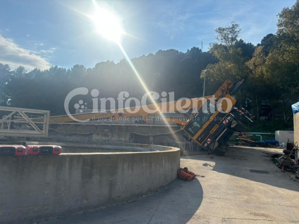 Castellabate incidente gru
