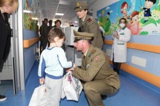 Uova all'ospedale Ruggi